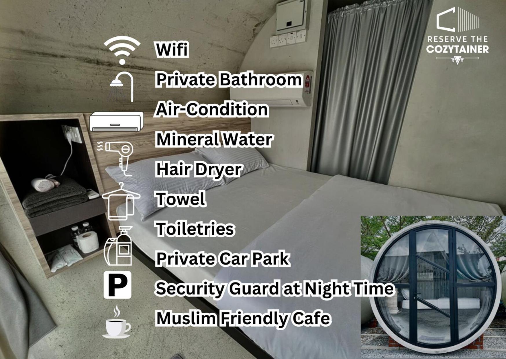 Hotel The Cozytainer Taiping Zewnętrze zdjęcie